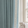 Sunscreen espessou as cortinas bordadas de Chenille Jacquard